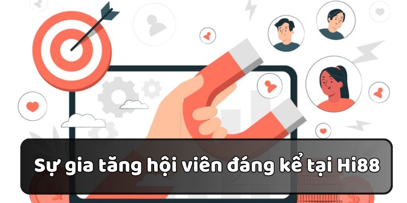 Sự gia tăng vượt trội về số lượng hội viên trải nghiệm tại nhà cái